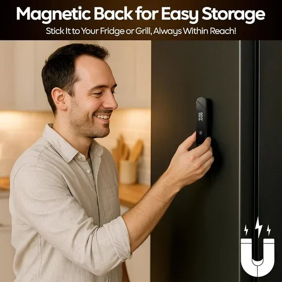 0.5 Second Instant Read Food Thermometer Professional Ultra Fast Meat Thermomete - Picture 8 of 8